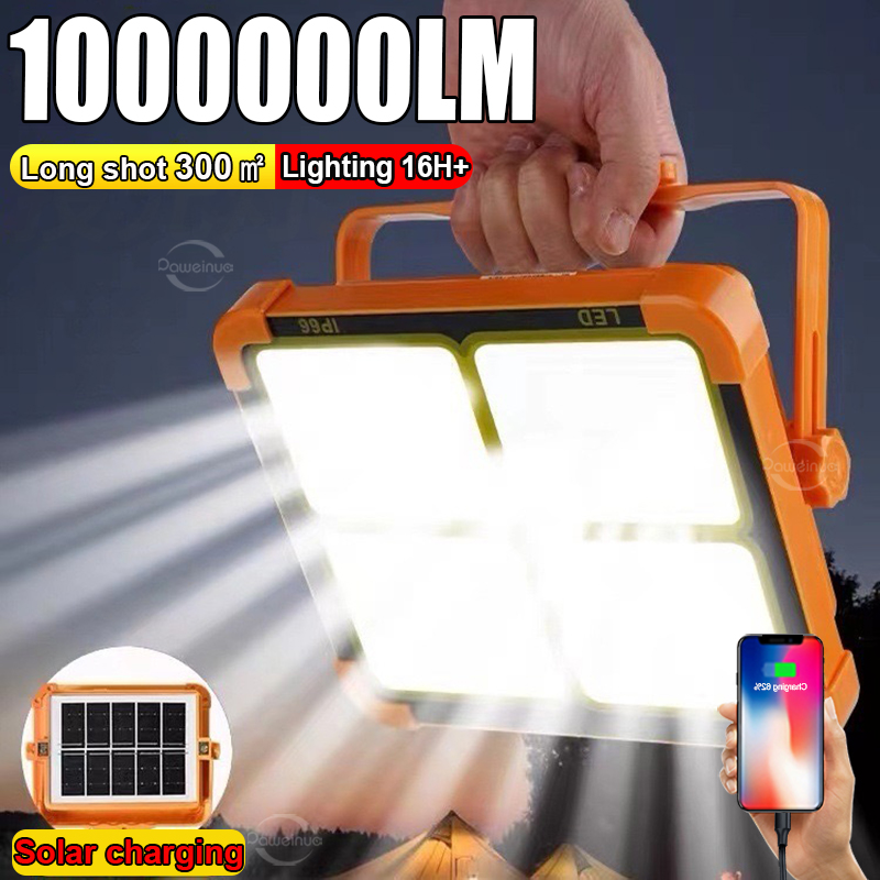 새로운 20000mAh 태양 충전식 캠핑 랜턴 높은 전 - Power Outage Light 리뷰 및 가격