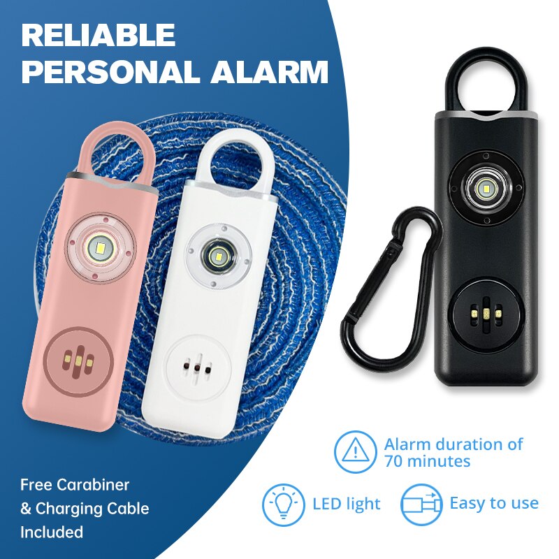 He 여성용 오리지널 개인 안전 사이렌, 130dB 사 - Personal Alarm Keychain 리뷰 및 가격