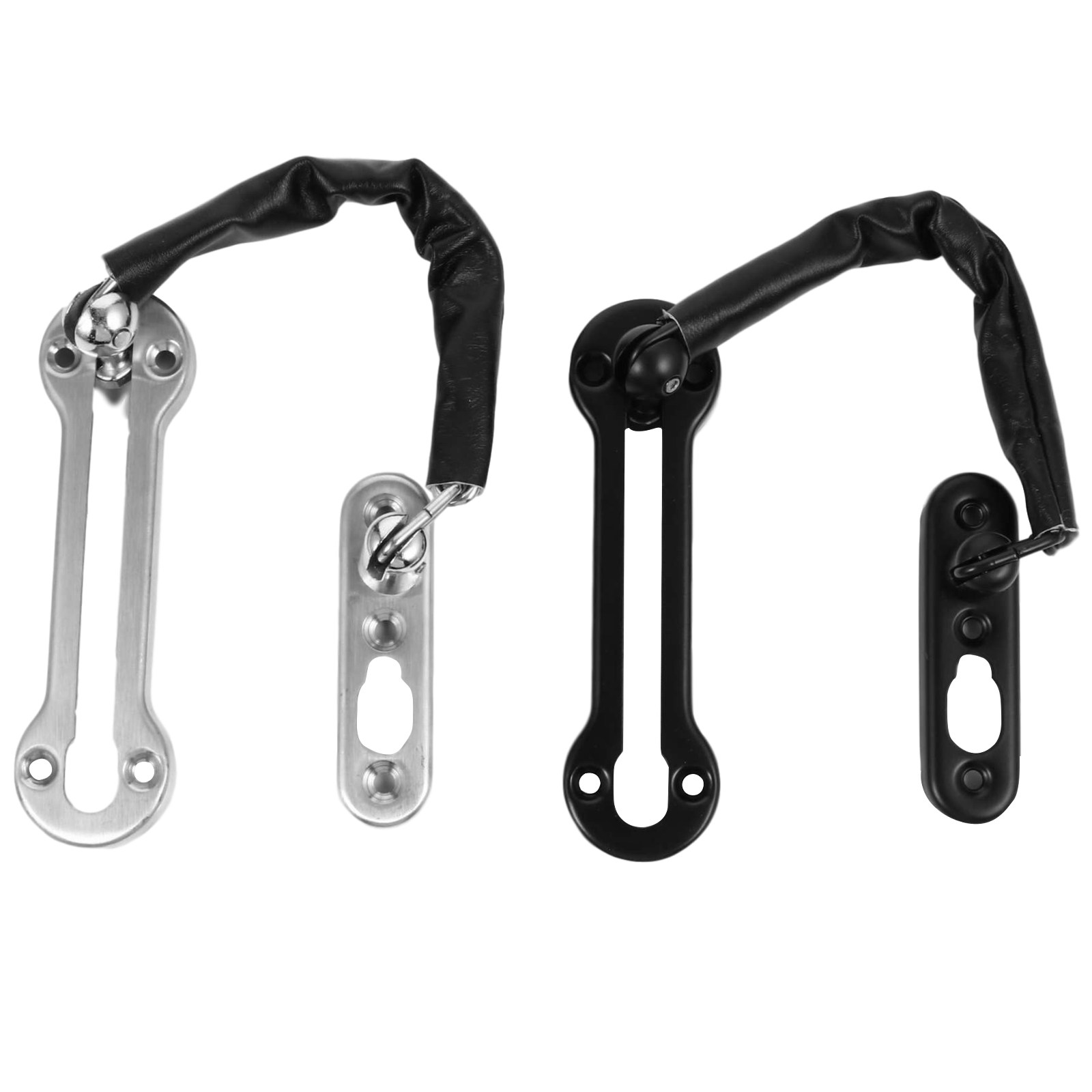 2개 세트, 도난 방지용 문 체인 잠금장치, 스테인리스 - Security Chain Door 리뷰 및 가격